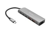 Dockingstation - Sandberg USB-C Dock HDMI + 2xUSB-A + 2xUSB-C + PD100W - 136-65