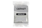 Konstruktionslegetøj - Creativ Company Cernit Modeling Clay Silver 56 grams - 78123