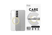 Mobil - Covers & Cases - CARE by PanzerGlass Flagship Case Transparent Urban Combat w. Chardonnay QI Compatible Samsung Galaxy S25+ - CRRFUOCG37942