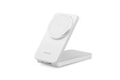 Mobil - Adaptere & Opladere - UGREEN 2-In-1 Magnetic Wireless Charger White - 45055-UG