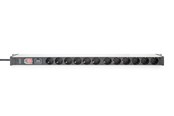 Strømkabel (ekstern) - DIGITUS 12-Port - 1U - Aluminum PDU - DN-95435