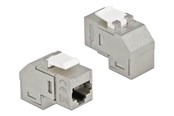 Netværkstilbehør - DeLOCK Keystone Module RJ45 Jack to RJ45 Jack - 86997