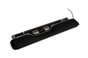 Mus - Bakker Elkhuizen ErgoSlider Plus - central pointing device - universal - USB - black dark grey yellow - Central pegeenhed - Laser - 5 knapper - Grå - BNEESLDG