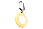 Mobil - Andet Tilbehør - KeyBudz Secure Dock for AirTag 4-pack - Pastel Yellow - AT4_S2_PYL