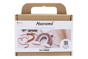 Kreativitet & Hobbyartikler - Creativ Company Mini DIY Kit Macramé - Rainbow - 977553