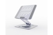 Systemtilbehør (kølepasta mv.) - Gembird Rotating notebook riser stand spacegrey - NBS-DR1-01