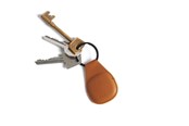 Mobil - Andet Tilbehør - Mujjo Canopy Keychain for AirTag - Tan - MUJJO-KY-001-TN