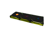 Kabinet Køler - Lian Li UNI FAN TL Wireless LCD 3 pack - Kabinet køler - 120mm - Sort med RGB LED lys - 33 dBA - G99.12TLLCD1W3B.00