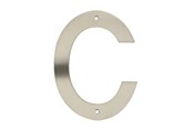 Beslag & hængsler  - Home>it house letter C stainless steel - 13054