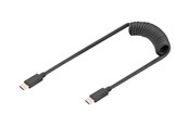 USB kabel - DIGITUS - USB-C cable - 24 pin USB-C to 24 pin USB-C - 1 m - AK-300431-006-S