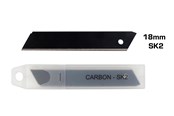 Håndværktøj  - Boxer Knife blades 18mm. 10 pcs. CARBON SK2 break off - 32203