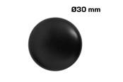 Beslag & hængsler  - Home>it furniture knob Ø30 x 30 mm matt black - 21216