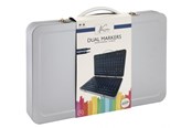Kreativitet & Hobbyartikler - Nassau TWIN MARKERS 36 stk. i metalbox - AR0135/GE
