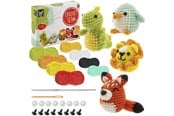 Kreativitet & Hobbyartikler - Craft Sensations CROCHET KIT Hæklesæt ANIMALS 4 stk. - CR1720/GE