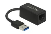 Netværksadapter (netkort, printserver mv.) - DeLOCK USB Type-A Adapter to Gigabit LAN - 66039