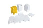 Kreativitet & Hobbyartikler - Colorations - Foldable Paper Mailbox Set of 20 - FOLDMAIL