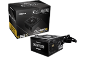 Strømforsyning - ASRock CL-650G Strømforsyning - 650 Watt - 120 mm - ATX 3.1 - 80 Plus Gold certified - 90-UXC065-GNEAAA