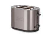 Brødrister - Black & Decker Brødrister 2-Slot Toaster 900W Inox - ES9600170B