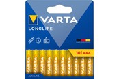 Batteri - VARTA Longlife AAA - 10-Pack - 4103101761