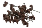 Kabel Organisering - Nordic Quality Cable Clips 3x5mm - 25 pcs - 303787