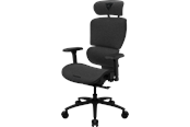Gamer Stol - TX3 XTC Mesh Loft Dark Grey Kontorstol - Sort - Netstof - Op til 120 kg - TEGC-307410Z.Z1