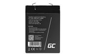 UPS - Green Cell AGM02 - 6V 4.5Ah VRLA Battery | AGM | Maintenance-Free - AGM02