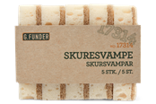 Rengøring - G.Funder Skuresvamp med agave fibre, 5 stk. - 5701137173142