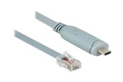 Netværksadapter (netkort, printserver mv.) - DeLOCK Serial Adapter - USB-C - RS-232 x 1 - 89893
