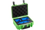 Kameratasker - B&W International Case Type 500 for Insta360 X3 (green) - 500/G/X3