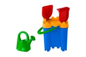 Udendørsleg - Cavallino Toys - Cavallino Castle Bucket Set with Watering Can 4pcs. - 8848WD01