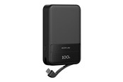 Powerbank - EcoFlow Rapid 10K - 30W- Qi2 Wireless Charging Powerbank - Sort - 10000 mAh - EF-RAPID10000-B-EU