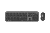 Tastatur - Logitech Signature Slim Combo MK950 - Tastatur & Mus sæt - Tysk - Grå - 920-012483