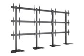 Vægbeslag, AV-Beslag & AV-Møbler - Multibrackets M Pro Series stand - for 12 LCD displays - video wall - black - Max 320 kg - recommended for 65" - 7350022738690