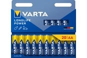Batteri - VARTA Longlife Power AA 20-pakke - 4906121720