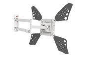 Vægbeslag, AV-Beslag & AV-Møbler - Barkan 3400LW bracket - full-motion - for TV - white metallic black - Max 40 kg - recommended for 70" - 3400LW