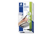 Skrive- og Tegneværktøjer - Staedtler LUMOCOLOR PERM B 1,0-2,5 mm rød, ÆSKE 10 STK - 314-2
