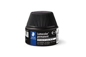 Skrive- og Tegneværktøjer - Staedtler REFILL, 4 STK,  LUMOCOLOR 350/352 PERM SORT - 488 50-9