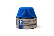 Skrive- og Tegneværktøjer - Staedtler REFILLSTATION  T LUMOCOLOR FLIP C-MARKER BLÅ, 4 STK - 488 56-3