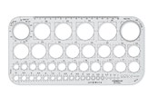 Skoletilbehør - Staedtler Mars Cirkelskabelon - 576 01F