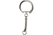 Kreativitet & Hobbyartikler - Creativ Company - Keychain with Chain 25 pcs. - 51282