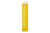 Kreativitet & Hobbyartikler - Globos - Crepe paper yellow 50x250cm - 6343