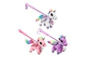 Babylegetøj - Dream Horse Unicorn Plush on Stick - 37152Z