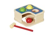 Babylegetøj - Goki Wooden Hammer Bench with Ball - 58864