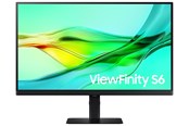 Skærm - 27" Samsung ViewFinity S6 S27D604UAU - 2560x1440 (QHD) - 100Hz - IPS - 90W USB-C - KVM switch - LS27D604UAUXEN