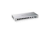 Switch - ZyXEL XGS1250-12 12-Port Web-Managed Multi-Gigabit Switch (3-Port 10G / 1-Port 10G SFP+) - XGS1250-12-ZZ0102F