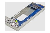 Harddisk - tilbehør - QNAP - storage bay adapter - E1.S tray with M.2 2280 adapter v2 - M.2 Card - EDSFF E1.S - QDA-E1SM2