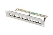 Rack skabe - Lanberg PPKS-9212-S - 1U - 12-Port Patch Panel - PPKS-9212-S