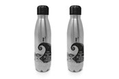 Merchandise - Pyramid - The Nightmare Before Christmas (Silhouette) Metal - Vandflaske - MDB26670