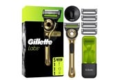 Barbergrej - Gillette Labs Razor 5 blades + Hanger Gold - 8700216616003