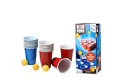 Legetøj - Clown Games - Beer Pong 20 Cups 6 Balls - 0607063